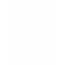 TOTAL TZ White Logo on Basic T-Shirt by blankartist TOTAL TZ White Logo on Basic T-Shirt