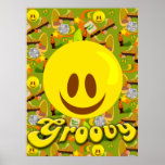Totally 70's Groovy Poster posters