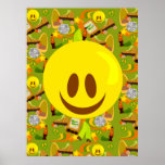 Totally 70's Smilin' Poster posters