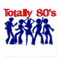 Totally 80s disco posters