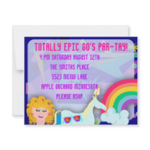 Totally 80's Epic Party Time Announcement