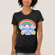 Totally 80s rainbow tee shirt