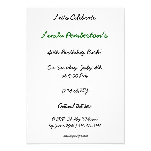 totally 80's retro  party Invitation