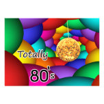 totally 80's retro  party Invitation