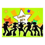 totally 80's retro  party Invitation invitations