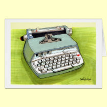 Totally Auto Matic Classic Typewriter cards