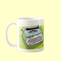 Totally Auto Matic Classic Typewriter mugs