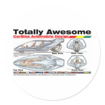 Totally Awesome CARBIKES v8 Stickers