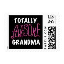 Totally Awesome Grandma Pink T-shirts and Gifts Postage
