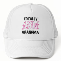 Totally Awesome Grandma - Pink Tshirts and Gifts Mesh Hat