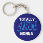 Totally Awesome Nonna Blue T-shirts and Gifts Keychains