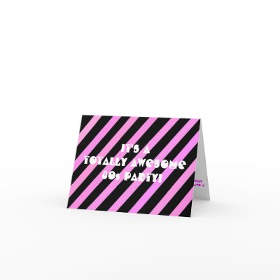 Totally Awesome Party Greeting Cards by rdwnggrl