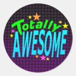 Totally AWESOME Round Sticker