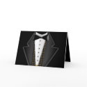 Totally formal tuxedo card
