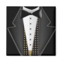 Totally formal tuxedo magnet