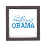 TOTALLY GAY FOR OBAMA -.png Premium Gift Boxes