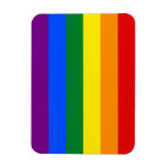 Totally Gay Pride Flag Vinyl Magnets