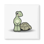 Totally Naked Tortoise Magnet