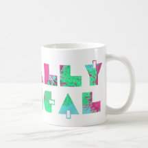 Totally radical 80s coffee mug