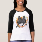 ladies_fitted_raglan - Shown here on a ladies fitted raglan; but check out other styles and colors - this is a surprisingly flexable design. As with our companion dark tee, this would be perfect with the logo of your club, group or bar on the back!