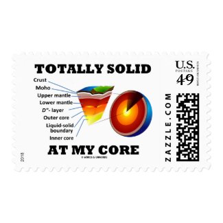 Totally Solid At My Core (Layers Of The Earth) Postage