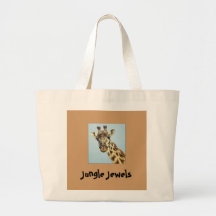 Tote A Giraffe Tote Bags