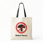 Tote bag: anti nuclear weapons symbol