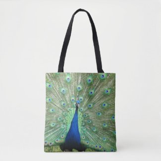 Tote Bag (ao) - Peacock Doubled