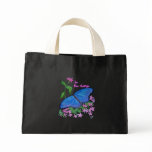 Tote Bag -Butterfly Blue