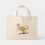 Tote Bag Compy Cartoon Dinosaur