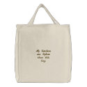 Tote Bag embroidered bags by keeton08 Tote Bag embroidered bags
