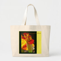 Tote Bag, Large - Marigold Bud