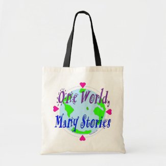 Tote Bag - One World, Many Stories bag