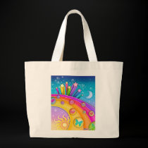 Tote Bag - Retro Pop Art Sixties Sky