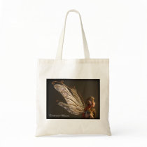 Tote Bag "Steampunk Fairy" by enchantedwhimsies Tote Bag "Steampunk Fairy"