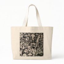 Tote bag wierd art mental patient by nikole505 Tote bag wierd art mental patient