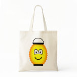 Japanese lantern emoticon   tote_bags