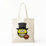 Groundhog day smile   tote_bags