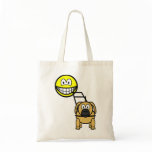 Guide dog smile   tote_bags