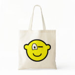 Wink buddy icon   tote_bags