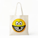 Missing tooth emoticon   tote_bags