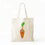 Carrot emoticon   tote_bags