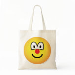 Comic relief emoticon   tote_bags