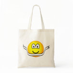Winning emoticon Running/Tracking emoticon  tote_bags