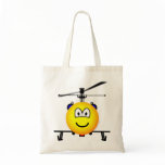 Helicopter emoticon   tote_bags