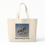 Tote Bags - Grey Mare Carousel Horse