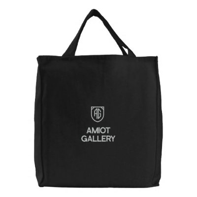 TOTE BORDADO GALERÍA DE AMIOT BOLSAS DE LIENZO TOTE BORDADO GALERÍA DE AMIOT BOLSAS DE LIENZO