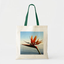Tote de la ave del paraíso bolsa
