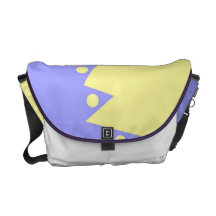 Tote en colores pastel del mensajero bolsa de mensajería