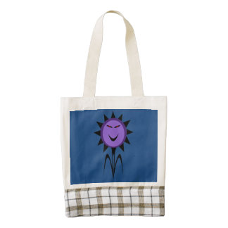 Tote malvado de Halloween del gótico de Kawaii de Bolsa Tote Zazzle HEART